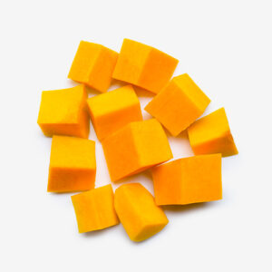 calabaza dado congelado